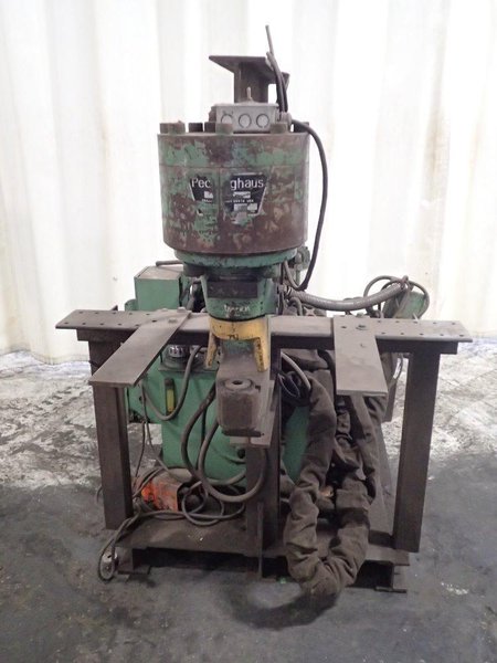 60 TON PEDDINGHAUS HYDRAULIC WEBB &amp; FLANGE PUNCH: STOCK: 66282