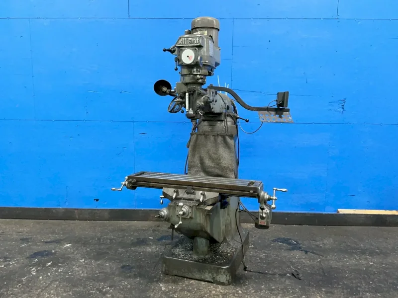 ALLIANT 9” X 42” VERTICAL MILL  -  ALLIANT 11/TMV