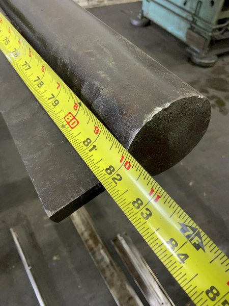 82"X 2-1/2" HIGH MALE BAR AND STEM PRESS BRAKE DIE: STOCK #80995