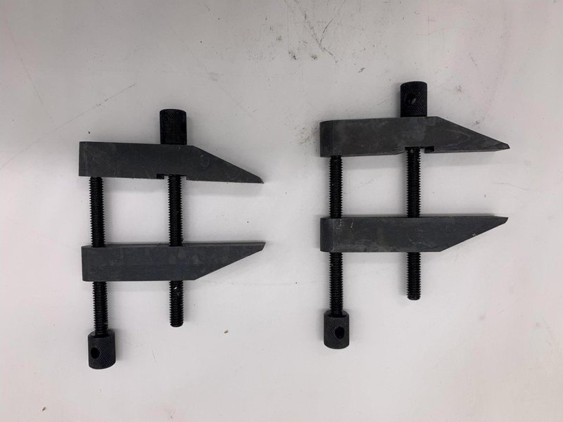 2-3/4” GENERAL TOOLMAKERS PARALLEL CLAMPS NO 118-D [MATCHING PAIR] STOCK #15490
