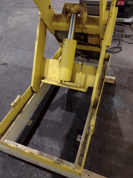 2,500 LBS X 30&quot; X 48&quot; AUTOQUIP MODEL #36S25 HYDRAULIC SCISSOR LIFT TABLE, SINGLE PHASE 110V: STOCK #19783