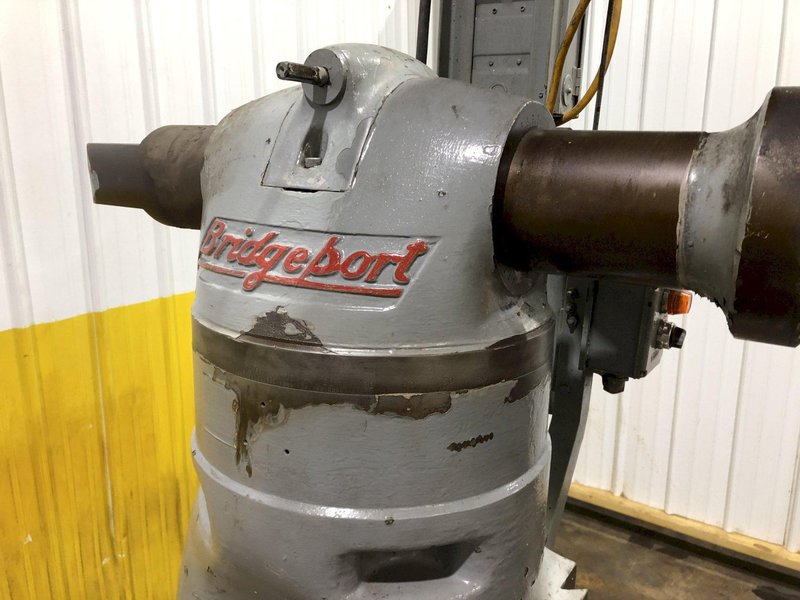 1 HP BRIDGEPORT VERTICAL KNEE RAM TYPE MILLING MACHINE MILL: STOCK 17276