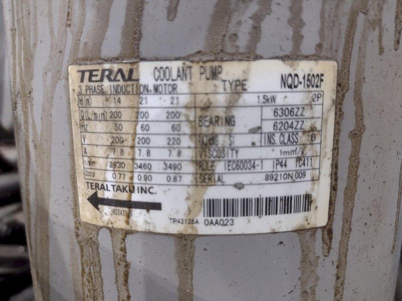 MAYFRAN CONSEP 2000 CHIP &amp; SLUDGE CONVEYOR &amp; COOLANT CLEANING SYSTEM: STOCK #20761