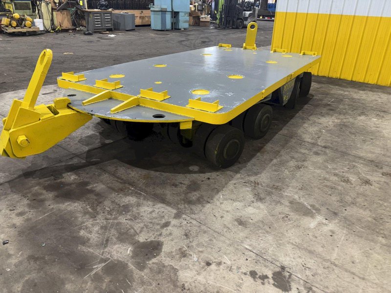 200,000 LBS x 144" x 78" HEAVY DUTY ROLLING TRANSFER CART: YOBRO #24113