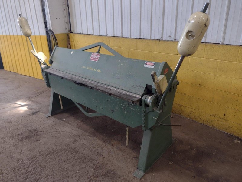 6&#039; X 12 GAUGE CHICAGO D&amp;K MODEL #SB612 APRON BRAKE: STOCK #23781