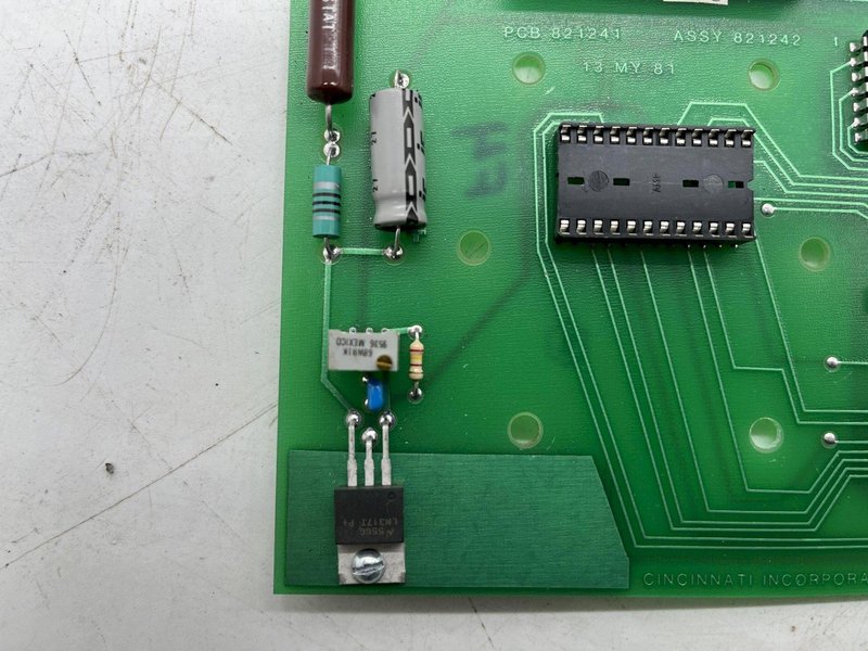 PCB 821241 REV E CINCINNATI INC ASSY 821242 [KEYBD ENCODER] STOCK #16087