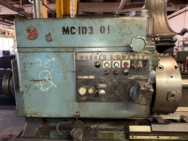#4A WARNER &amp; SWASEY MODEL #4A TURRET LATHE: YOBRO #25775