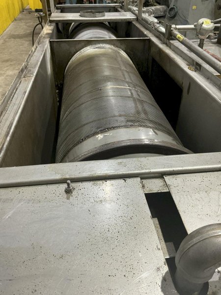 2018 JENFAB STAINLESS MODEL #LJ 19" ROTARY DRUM WASH / RINSE / DRAY PARTS WASHER SYSTEM: YOBRO #24681