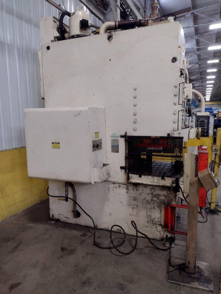 110 TON CINCINNATI MODEL #110 OBS HYDRAULIC C-FRAME PRESS, 10&quot; STROKE: STOCK 15962