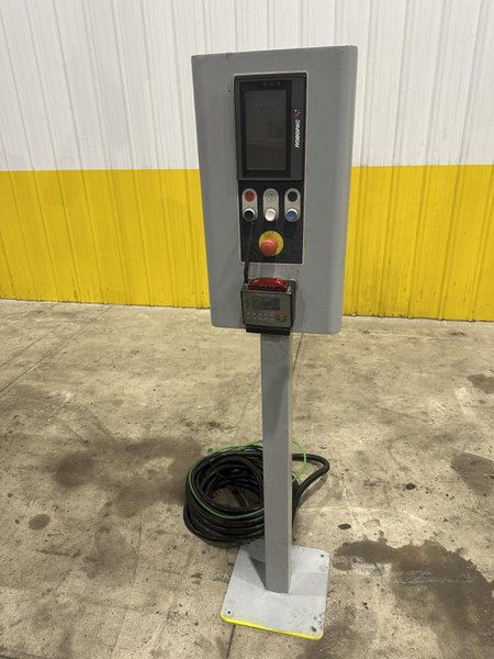2016 ROBOPAC MODEL ROTOTECH-CS-708  FLOOR MOUNTED SEMI-AUTOMATIC STRETCH WRAPPER : STOCK #22319