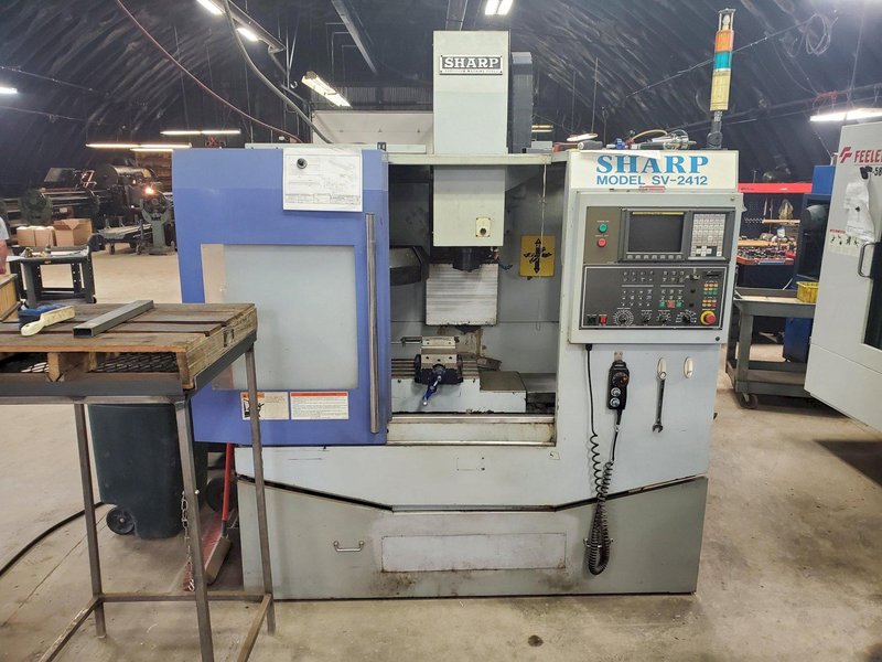 Sharp Model SV2412 CNC Vertical Machining Center