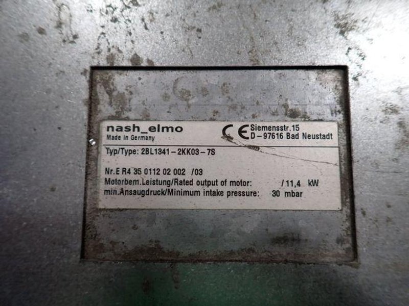 11.4 KW VACUUM PUMP  -  2BL1341-2KK03-7S