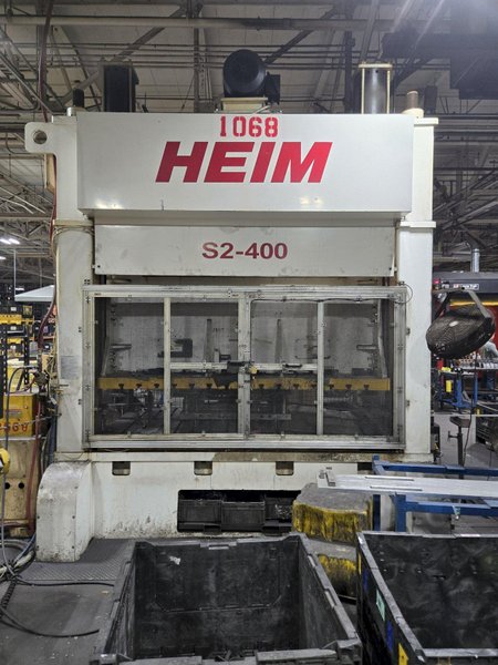 HEIM S2-400 SSDC 2" STROKE PRESS: YOBRO #24922