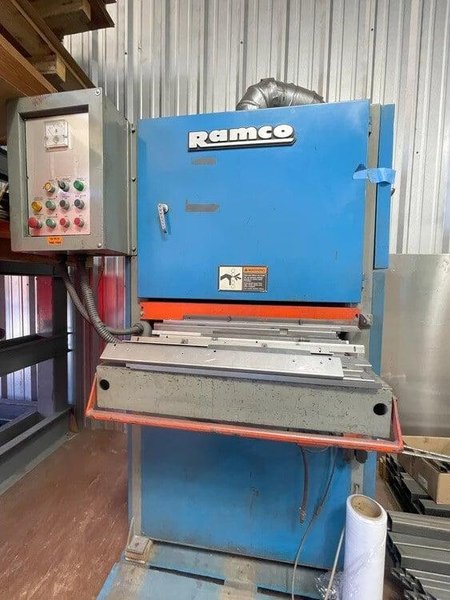 Ramco Sanders DW-25 Abrasive Finishing Machine (#5169)