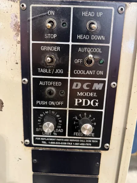 DCM WILSON TOOL PDG-5-3  AUTOMATIC Rotary Surface Grinder #7750