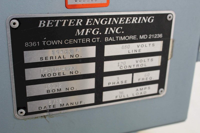 BETTER ENGINEERING PARTS WASHER: STOCK #71594