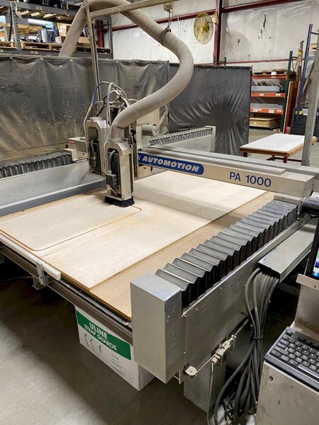 60&quot; x 120&quot; PRECISION AUTOMATION  PA 1000 CNC ROUTER: STOCK #14758