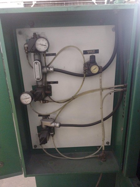 25" X 40 HP TIMESAVER MODEL #325-1 SINGLE DRUM BELT GRINDER &amp; SANDER: STOCK 15796