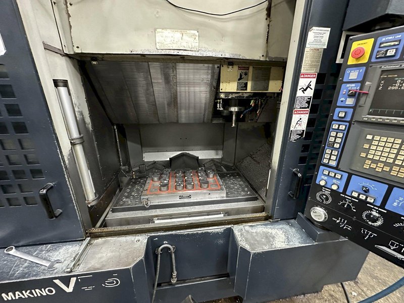 MAKINO V-56 HIGH SPEED CNC VERTICAL MACHINING CENTER