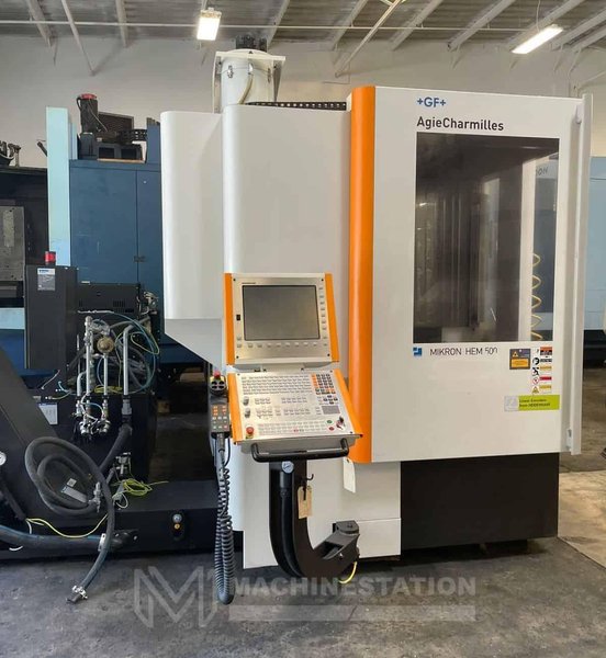 Mikron Hem 500U 5 Axis CNC Vertical Machining Center – Mill