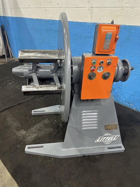 2500 LB X 12&#039; LITTELL MOTORIZED COIL REEL: STOCK 71373