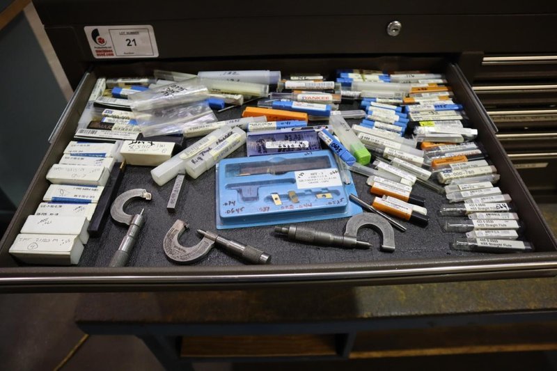 Waterloo Tool Cabinet with Contents, 11 Drawer- Auction Item