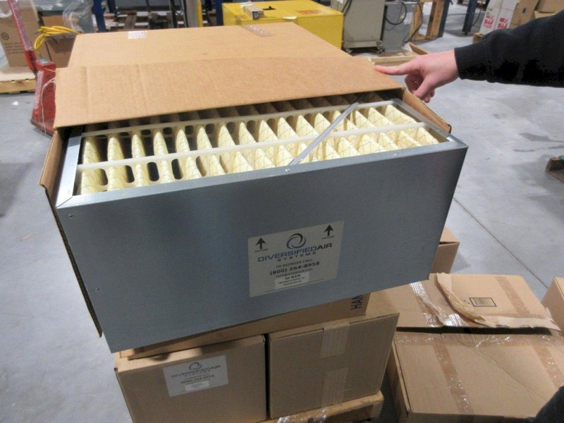 Diversified Air - Filters &amp; Carbon Powder- Auction Item
