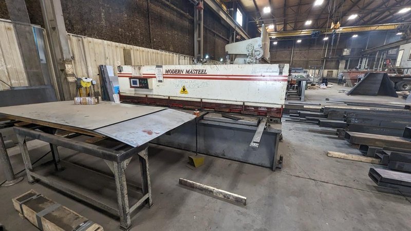 1/4″ x 10′ Masteel MSH-10250 Hydraulic Shear