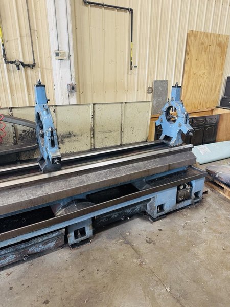 157.5″ Dainichi DL75x400 Engine Lathe, 1996 – Fanuc CNC Control, Tailstock, Steady Rests