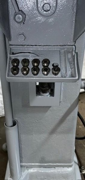 HASKINS HIGH SPEED AIR TAPPING MACHINE STOCK #3741