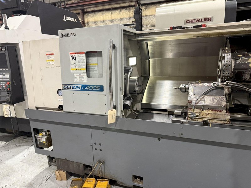 2010 Okuma Genos L400E Used CNC Lathe For Sale
