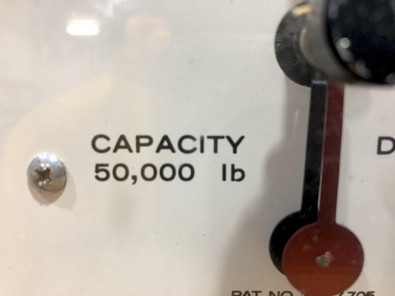 50,000 LBS X 10&quot; DILLON AP SERIES DYNAMOMETER CRANE SCALE: STOCK #17244