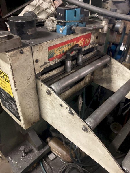3,000 LB X 12&quot; X .078&quot; CWP SERVOMATIC COIL FEEDLINE. STOCK # 0669325