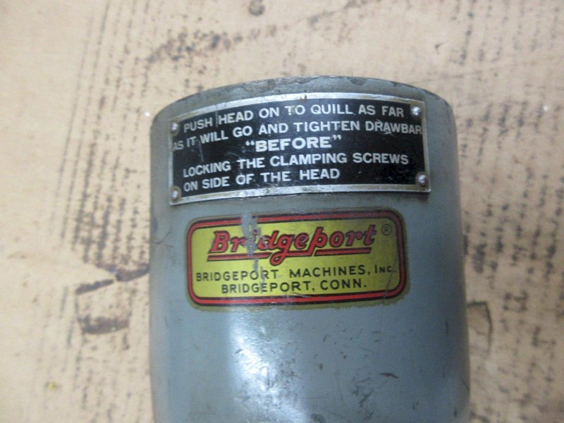 Bridgeport R8 Right Angle Head Fixture- Auction Item