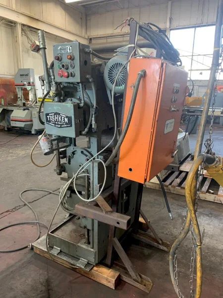 USED 18 TON TISHKEN TILT TYPE CUT-OFF MODEL CO-T-6