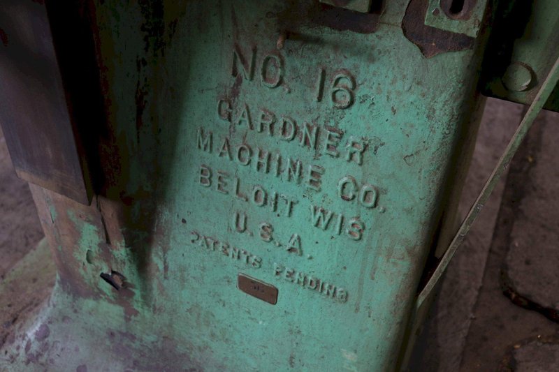 24&#039; GARDENER MODEL # 16 DISC GRINDER: STOCK #73194