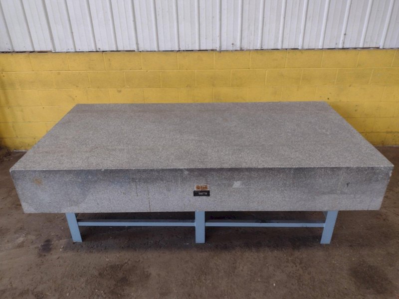 8&#039; X 4&#039; X 14&quot; CHALLENGE PRECISION LAYOUT INSPECTION GRANITE TABLE: STOCK #23790