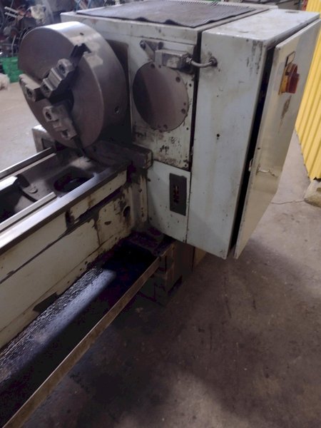 22" X 157" TARNOW MODEL TUJ 50M GAP BED ENGINE LATHE, 3.5" HOLE: STOCK 17547