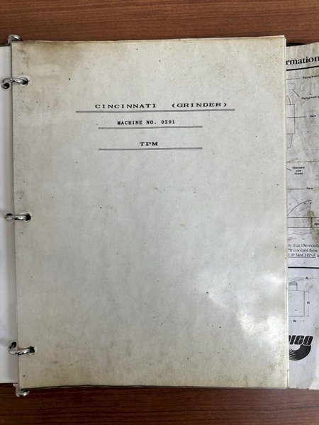 24" SWING x 372" LONG (31' CAPACITY) CINCINNATI CYLINDRICAL GRINDER / POLISHING MACHINE: YOBRO #24067