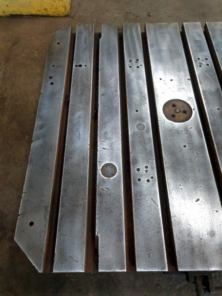 48&quot; x 48&quot; OHIO T SLOT ROTARY TABLE: STOCK 14674