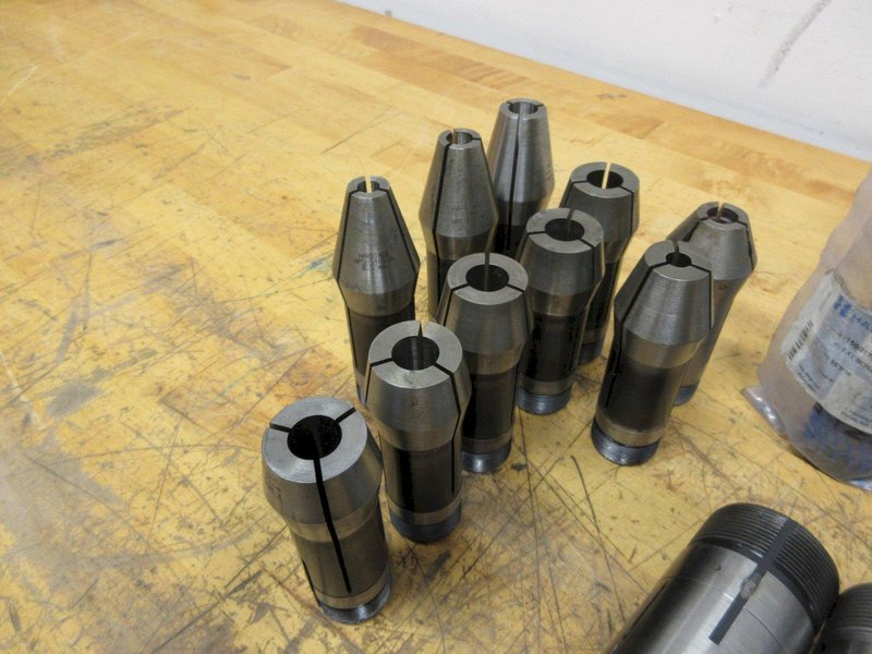 Hardinge Collets, (13pcs) Extended Nose 5C, (2) 16C Collets, (2) 22J Collets- Auction Item
