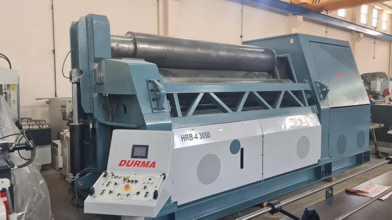 2″ x 10′ Durma HRB-4 3050 Plate Roll, 2013 – refurbished 2025