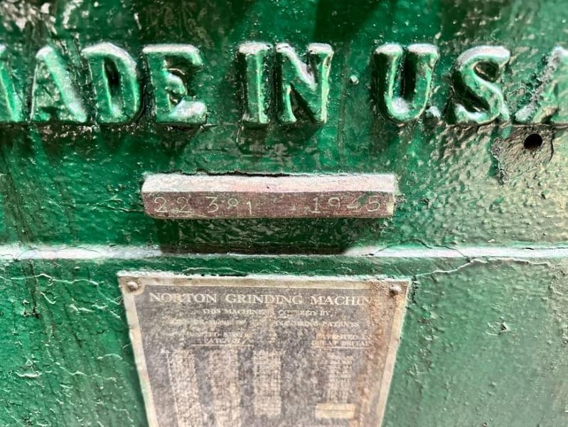 15&quot; X 40&quot; NORTON PLAIN CYLINDRICAL GRINDER: YOBRO #23832