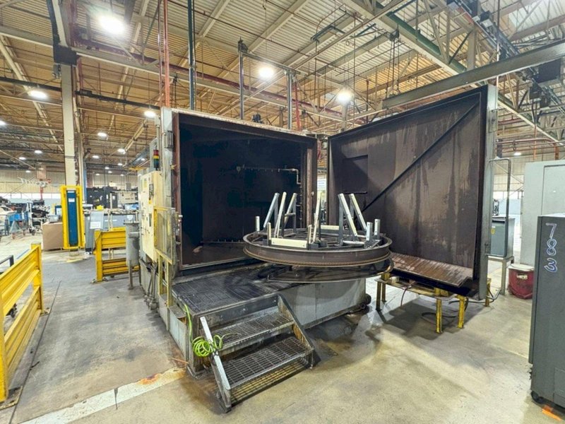 75&quot; x 60&quot; PROCECO MODEL #HD-75X60-E-6000-1-BO ROTARY TABLE PARTS WASHER: YOBRO #24051