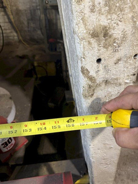 400 TON X 108&quot; CHAMBERSBURGH WHEEL PRESS. STOCK # 0889025