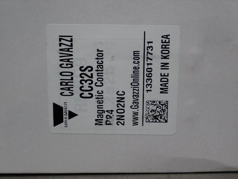 CARLO GAVAZZI BOX OF MAGNETIC CONTATORS   -  CC32S