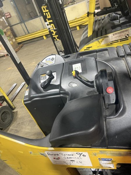 Yale ESC040AD 4,000 lb Electric Stand-Up Forklift, 2020 – 36 V – Warehouse Ready