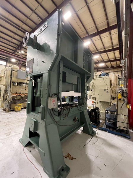 250 ton Minster E2-250-60 Hevi-stamper - Used High Speed Mechanical Metal Stamping Lamination Press For Sale