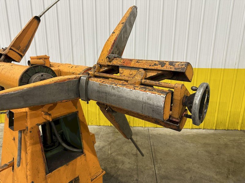 2500 LBS X 12&quot; COOPER WEYMOUTH DOUBLE END PULL-OFF COIL REEL UNCOILER: STOCK #22618