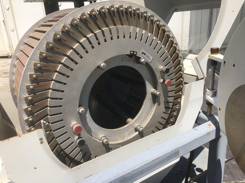 TMI DOMTAR MODEL 71-77 WOOD CHIP CLASSIFIER VARIABLE SLOT THICKNESS TESTER: STOCK #16774